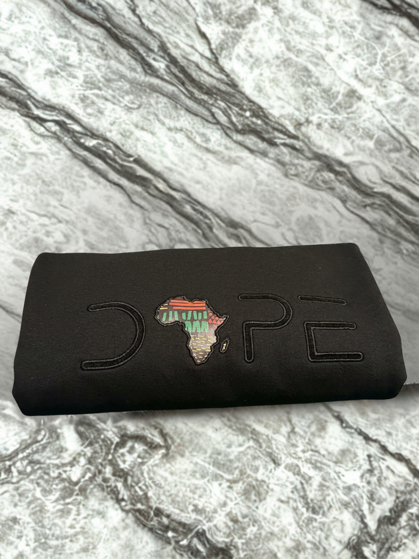 DOPE Africa Embroidered Crewneck Sweatshirt