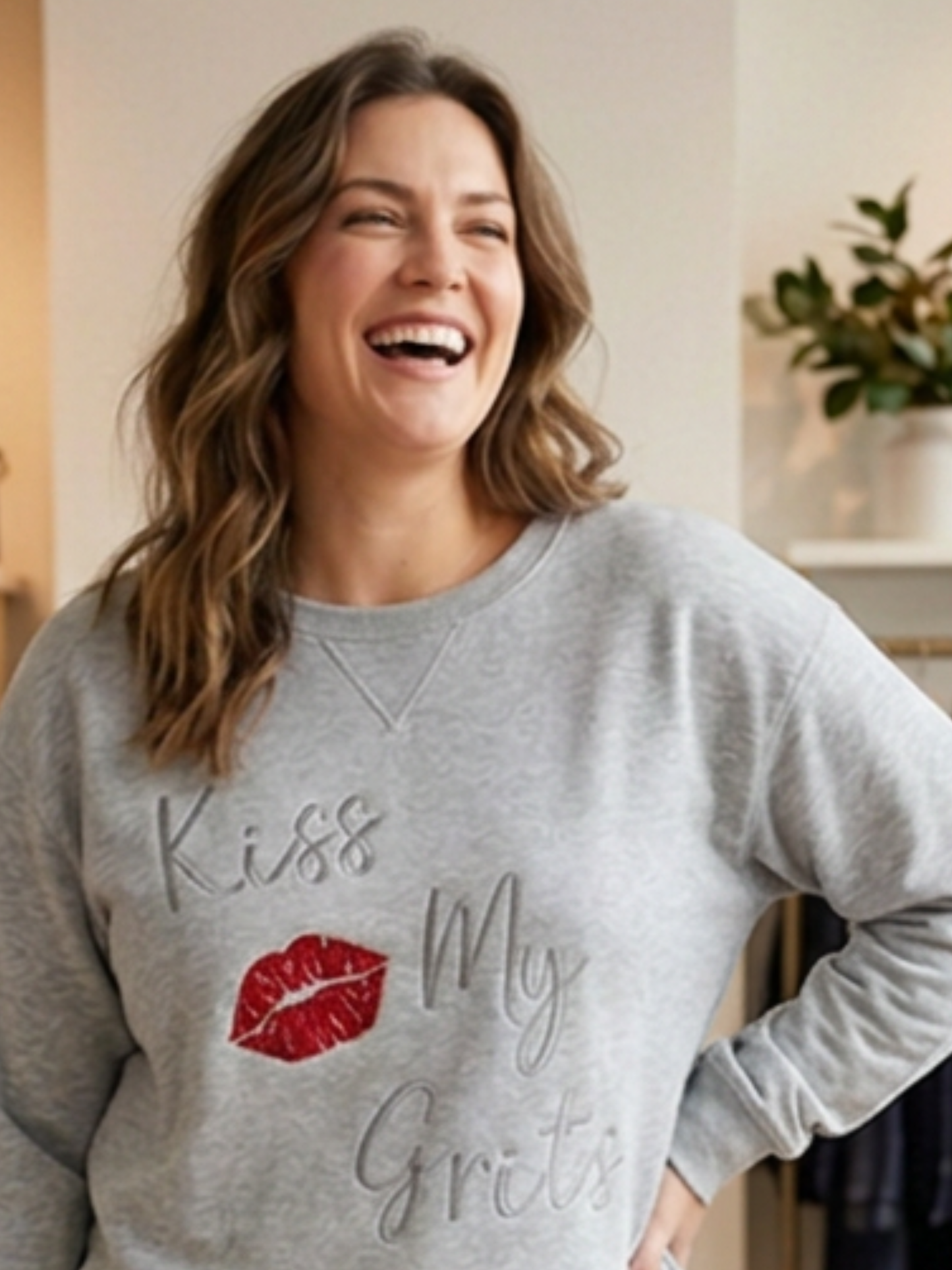 Kiss My Grits Sweatshirt